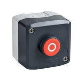 Box + red button XALD112 1NC